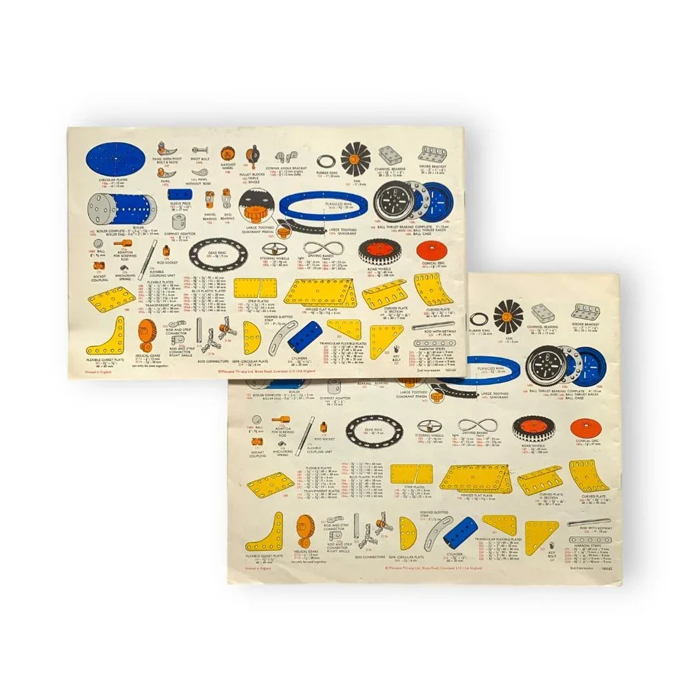 Vintage MECCANO Book of Models: Sets 2/3/4, 5/6 - 1973 - Picture 3 of 12